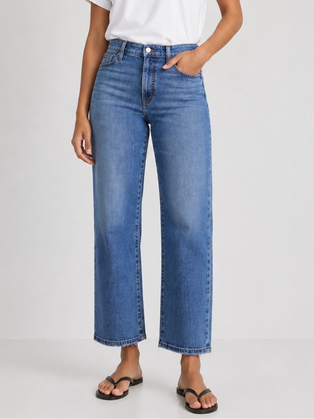 Madewell Straight-Leg Jeans In Classic Blue Wash